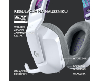 Logitech G733 Lightspeed białe - 594938 - zdjęcie 10